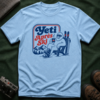 Yeti Après Ski T-Shirt — Funny Skiing Yeti Retro Graphic Tee
