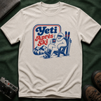 Yeti Après Ski T-Shirt — Funny Skiing Yeti Retro Graphic Tee