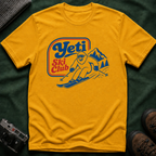 Yeti Ski Club T‑Shirt — Vintage Mountain Skiing Graphic Tee