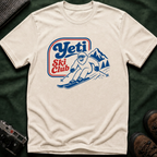 Yeti Ski Club T‑Shirt — Vintage Mountain Skiing Graphic Tee