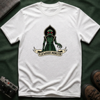 Flatwoods Monster T-Shirt — Vintage Cryptid Alien Graphic Tee American Traditional Tattoo Style