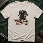 Jersey Devil Graphic T-Shirt — 'Never Saw It Coming' Mythical Creature Tee