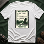 Bigfoot Retro Gaming T-Shirt — 'Quest Log: Side Quest Accepted' Hiking Adventure Graphic Tee