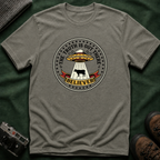 UFO Believer T-Shirt — "The Truth Is Out There" Alien Abduction American Tradition Tattoo Design