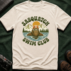 Sasquatch Swim Club T-Shirt — Vintage Retro 70s Bigfoot Graphic Tee