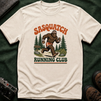 Sasquatch Running Club T‑Shirt - Retro 70s Trail Running Tee