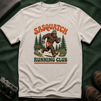 Sasquatch Running Club T‑Shirt - Retro 70s Trail Running Tee