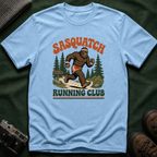 Sasquatch Running Club T‑Shirt - Retro 70s Trail Running Tee