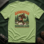 Sasquatch Running Club T‑Shirt - Retro 70s Trail Running Tee