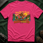 Sasquatch Running Club T-Shirt — Vintage Bigfoot Trail Run Graphic Tee