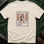 Bigfoot Polaroid T‑Shirt — Sasquatch Retro 70s Forest Graphic Tee