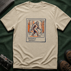 Bigfoot Polaroid T‑Shirt — Sasquatch Retro 70s Forest Graphic Tee