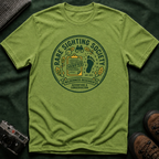Rare Sighting Society T-Shirt — "Verified" Bigfoot Conservation Badge