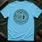 Rare Sighting Society T-Shirt — "Verified" Bigfoot Conservation Badge