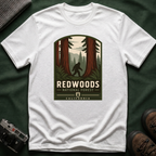 Redwoods National Park Bigfoot T‑Shirt — Vintage Forest Adventure Tee
