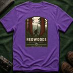 Redwoods National Park Bigfoot T‑Shirt — Vintage Forest Adventure Tee