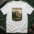 Yosemite Bigfoot National Park Graphic T-Shirt — Vintage El Capitan Nature Tee