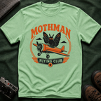 Mothman Flying Club T‑Shirt - Retro 70s Airplane Aviation Tee