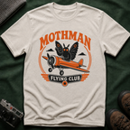 Mothman Flying Club T‑Shirt - Retro 70s Airplane Aviation Tee