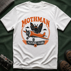 Mothman Flying Club T‑Shirt - Retro 70s Airplane Aviation Tee