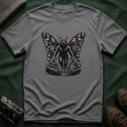 Mothman Graphic Tee — Red-Eyed Cryptid Mothman T-Shirt