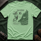Local Avifauna T-Shirt — Vintage Bird & Forest Illustration Tee