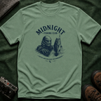 Midnight Fishing Club T-Shirt — Vintage Lake Monster Graphic Tee