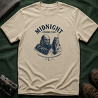 Midnight Fishing Club T-Shirt — Vintage Lake Monster Graphic Tee