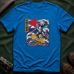 Sasquatch Wave T-Shirt — Japanese Ukiyo-e Style Bigfoot Tee
