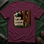 Keep Nature Weird Cryptid T-Shirt - Bigfoot, Mothman, Jackalope, UFO