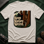 Keep Nature Weird Cryptid T-Shirt - Bigfoot, Mothman, Jackalope, UFO