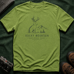 Rocky Mountain Jackalope T-Shirt — Mountain Nature Graphic Tee