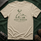 Rocky Mountain Jackalope T-Shirt — Mountain Nature Graphic Tee