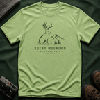 Rocky Mountain Jackalope T-Shirt — Mountain Nature Graphic Tee