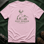 Rocky Mountain Jackalope T-Shirt — Mountain Nature Graphic Tee