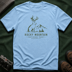 Rocky Mountain Jackalope T-Shirt — Mountain Nature Graphic Tee