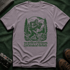Sasquatch Photographer T-Shirt — “Take Nothing But Photographs” Outdoor Hiking Shirt