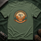 Desert Cryptid Service T-Shirt — Retro Desert Jackalope Graphic