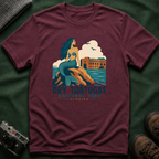 WPA Style Mermaid T-Shirt — Dry Tortugas National Park Vintage Travel Tee