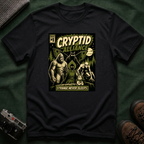 Cryptid Alliance T‑Shirt — Vintage Monster Comic Tee Bigfoot Mothman
