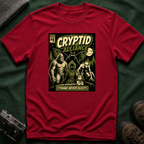 Cryptid Alliance T‑Shirt — Vintage Monster Comic Tee Bigfoot Mothman