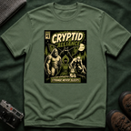 Cryptid Alliance T‑Shirt — Vintage Monster Comic Tee Bigfoot Mothman
