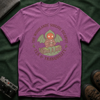 The Woodlands' Soulful Escapist T-Shirt — Cute Flatwoods Monster Tea & Tranquility Graphic