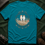 Cozy Fresno Nightcrawlers T-Shirt — 'The Midnight Strollers' Cute Mushroom Walk Graphic Tee
