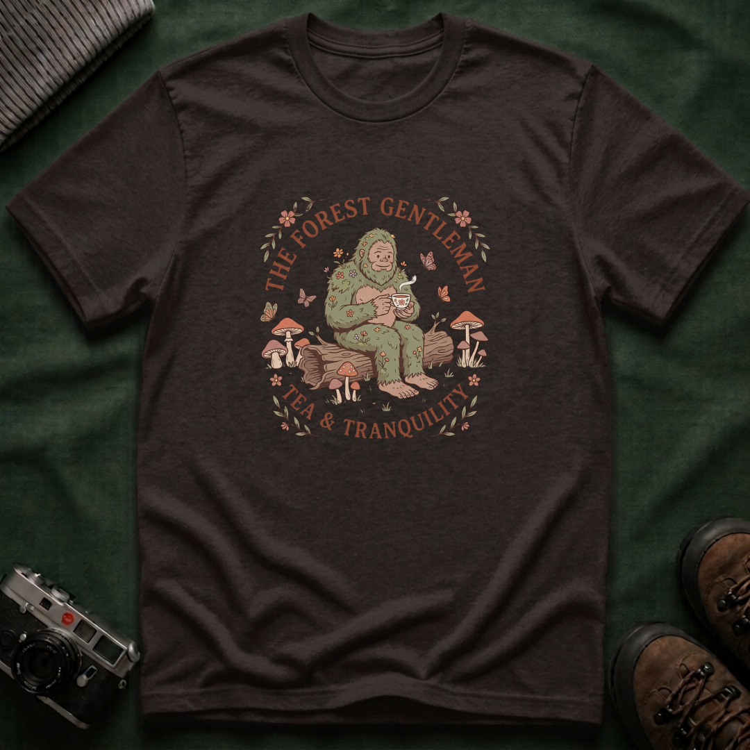 Cottagecore Bigfoot T-Shirt — The Forest Gentleman Cozy Nature Tee