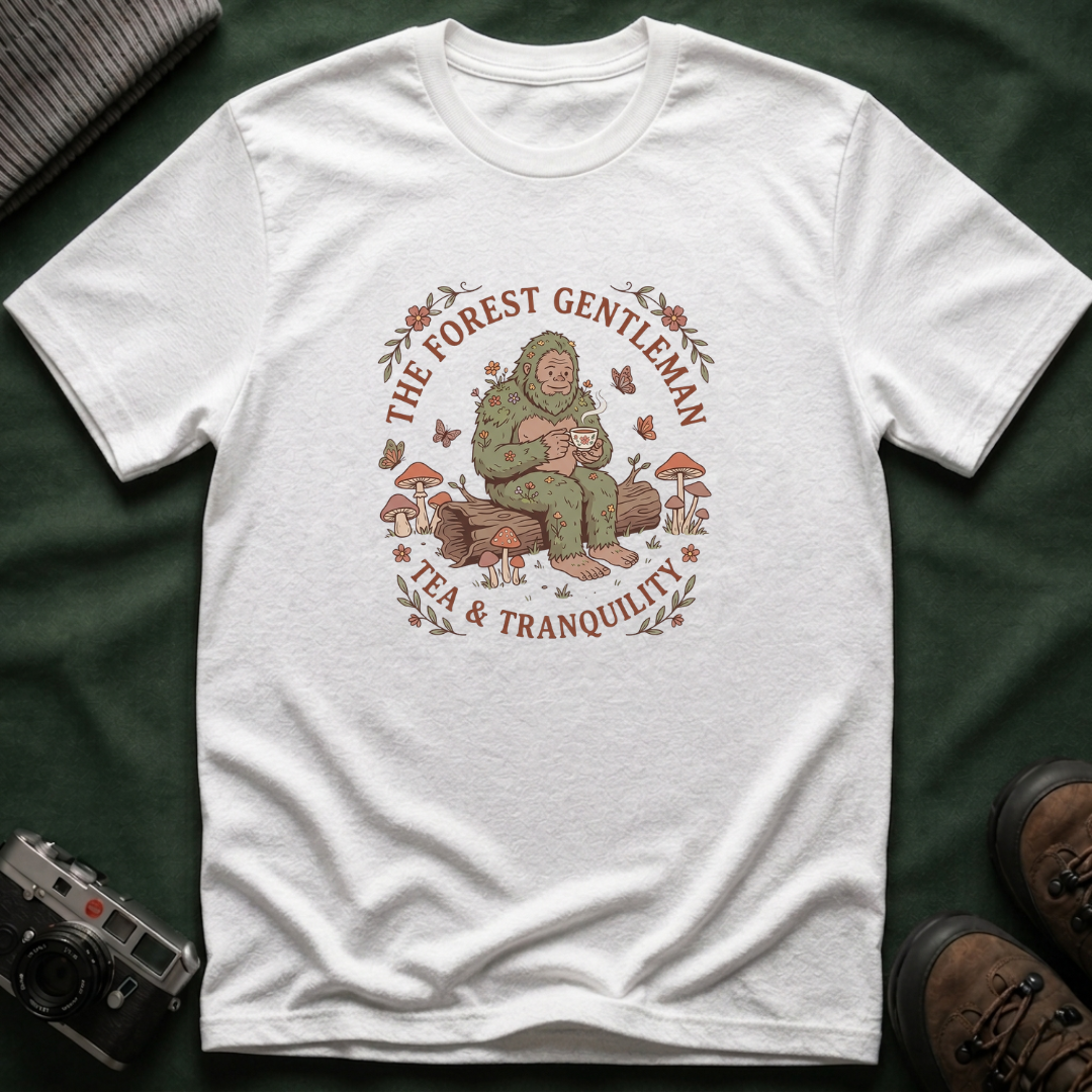 Cottagecore Bigfoot T-Shirt — The Forest Gentleman Cozy Nature Tee