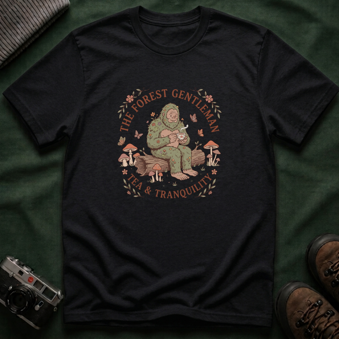 Cottagecore Bigfoot T-Shirt — The Forest Gentleman Cozy Nature Tee
