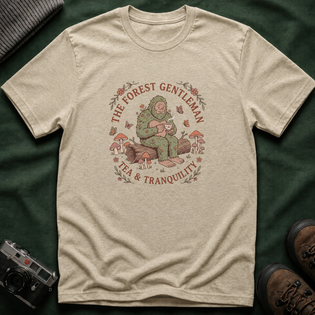 Cottagecore Bigfoot T-Shirt — The Forest Gentleman Cozy Nature Tee