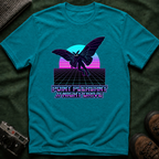 Mothman Retro T-Shirt — Vintage 80s Synthwave Cryptid Tee