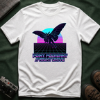 Mothman Retro T-Shirt — Vintage 80s Synthwave Cryptid Tee